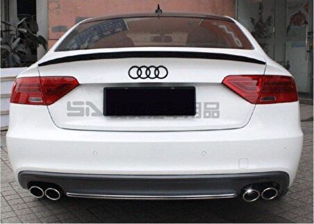 Audi a5 bagaj üstü spoiler siyah boyalı 2008 / 2015