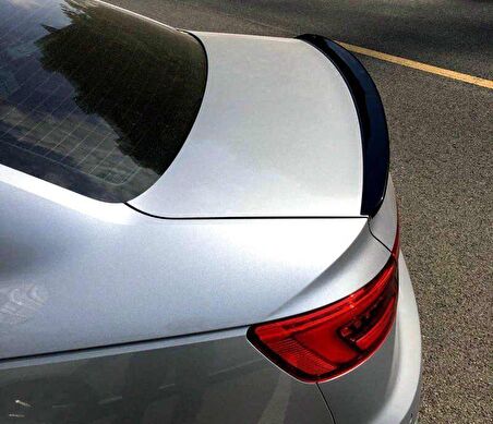 Audi a4 bagaj üstü spoiler 2017+ b9 siyah boyalı