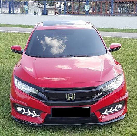 Space  Honda civic fc5 sis lambası farı drl led gündüz farı 3 ok ağaç dizayn 2016 / 2020