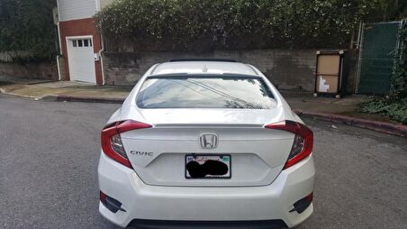 Honda civic fc5 uyumlu cam üstü spoiler yarasa tip siyah