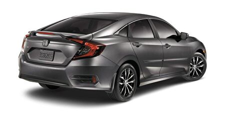 Honda civic fc5 uyumlu bagaj üstü spoiler ışıklı 2016+