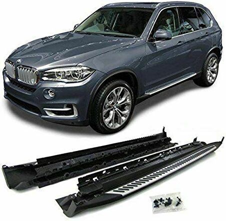 Bmw X5 yan basamak marşbiyel koruma oem f15 2012+