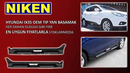 Hyundai ix-35 yan basamak koruma plastik oem model