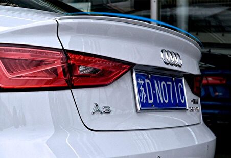 Audi a3 sedan bagaj üstü spoiler 2013+ s3 model