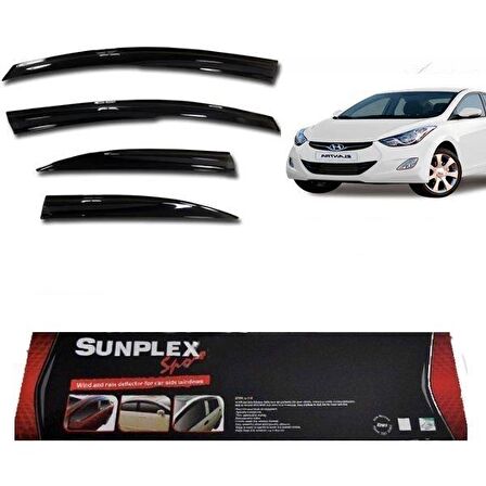 Hyundai elantra cam rüzgarlığı 2011+ mugen tip sunplex