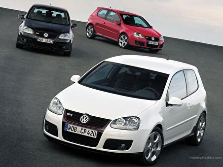 Vw golf 5 GTİ ön tampon ve sis lambaları seti 2003 / 2009