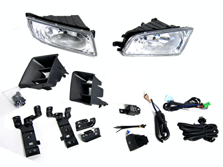 Honda civic fd6 uyumlu sis lambası farı çerçeveli 2006 - 2009