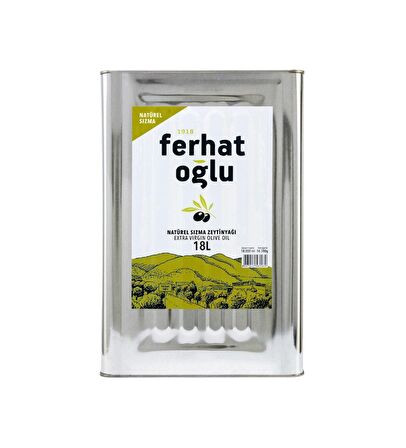 Ferhatoğlu Sızma Zeytinyağı 18 lt Teneke 