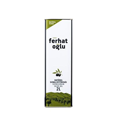Ferhatoğlu Sızma Zeytinyağı 2 lt Teneke 