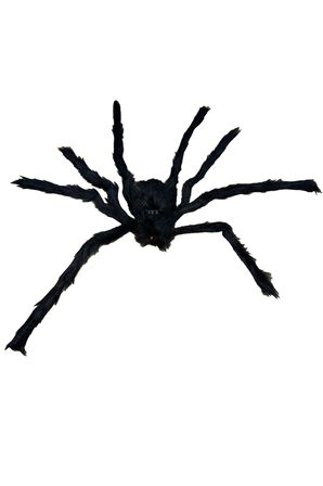Halloween Siyah Tüylü Örümcek Küçük – Cadılar Bayramı Temalı Gerçekçi Dekoratif Örümcek Figürü