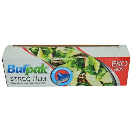 Burpak Bıçaklı 9.5 Mikron 165 m Ev Streç Film