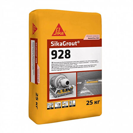 SikaGrout®-928 Çimento Esaslı Grout Harcı 25 Kg