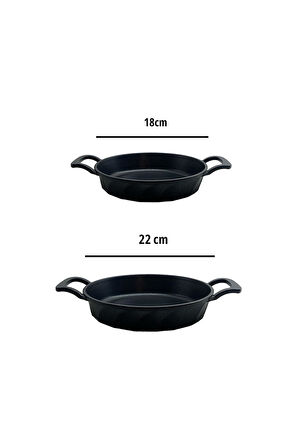 Vento 2 Parça Döküm 18-22 cm Sahan Seti