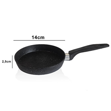 Sos Pro Döküm Mini Sos Tavası 14 cm