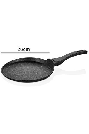 Vento Döküm Granit Kaplama 26 cm Krep Tavası