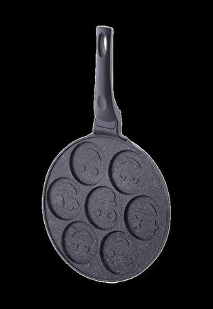 Vento Emoji Döküm Pankek Tavası