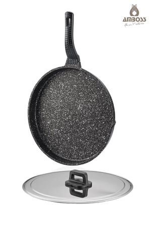 Döküm Granit Kapaklı Balık Tavası 32 cm