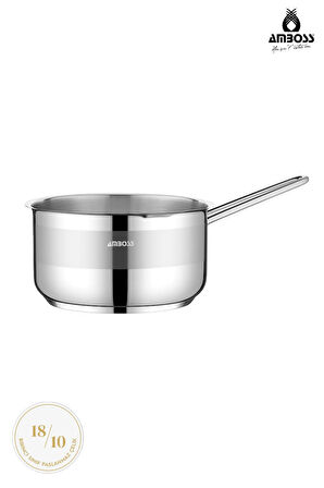 Saphire Paslanmaz Çelik Tüm Ocaklara Uygun Sosluk Sütlük 16 Cm