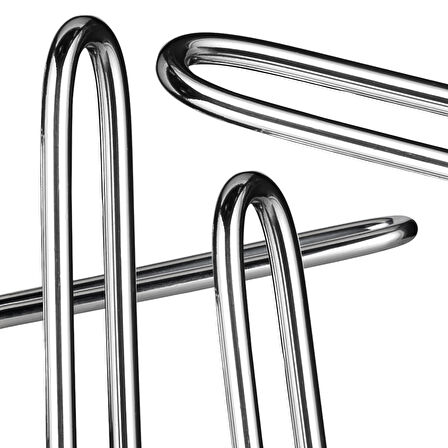 Amboss Saphire Paslanmaz Çelik 28 cm Cam Kapaklı Çelik Tava