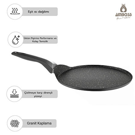 Amboss 26 cm Krep Tavası