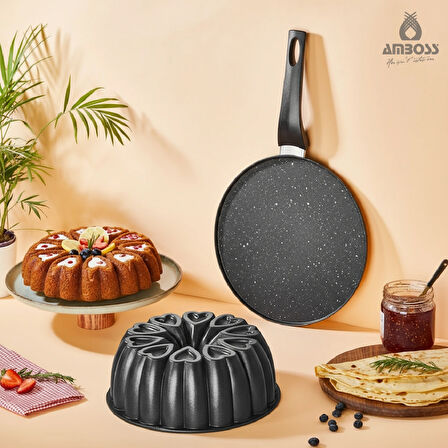 Sweet 2 Parça Krep Tava & Kek Kalıbı