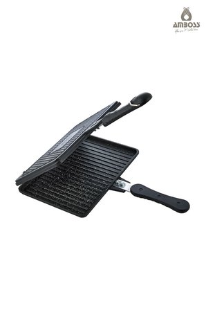 School Duo 2’li Döküm Ocak Üstü Tost Waffle Tava Seti