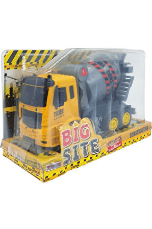 Molmo Toys Vakumlu Pakette Oyuncak Beton Mikseri NZM-393