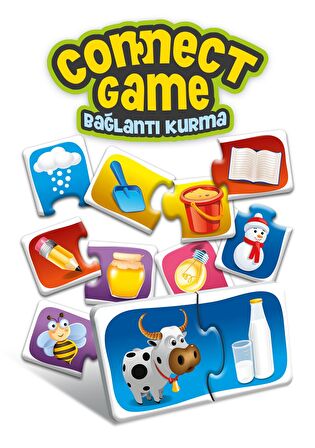 Ks Games 60 Parça Connect Game Bağlantı Kurma Lisanslı Ürün