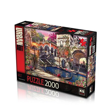 KS Games Yaşam 2000 Parça Yetişkin Puzzle