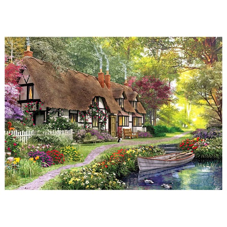 KS Woodland Walk Cottage 1000 Parça Puzzle