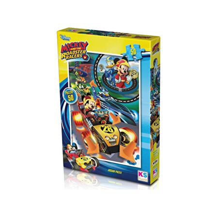 KS Games Mickey Mouse 3+ Yaş Büyük Boy Puzzle 50 Parça