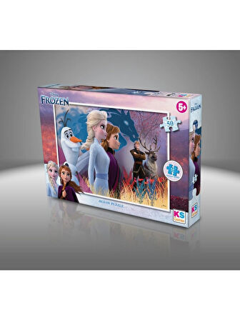 KS Games Frozen Karlar Ülkesi 50 Parça Çocuk Puzzle