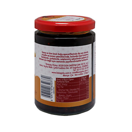 Çıtır Biberli Acı Sos 230 Gr