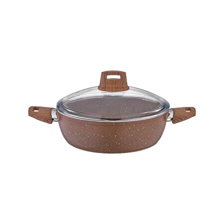 Kahraman KAH 3085 Tencere Fiesta Basık Granit 24 Cm