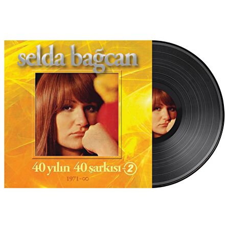 Selda Bağcan-40 Yılın 40 Şarkısı-2 (2'li) LP Plak