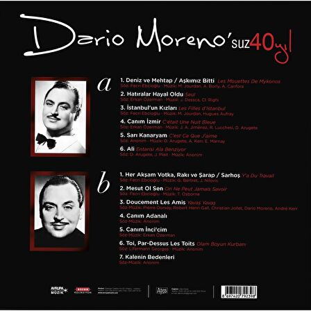 Dario Moreno- Morenosuz 40 Yıl (Plak)  