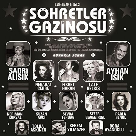 Şöhretler Gazinosu - Çeşitli Sanatçılar (Plak)  