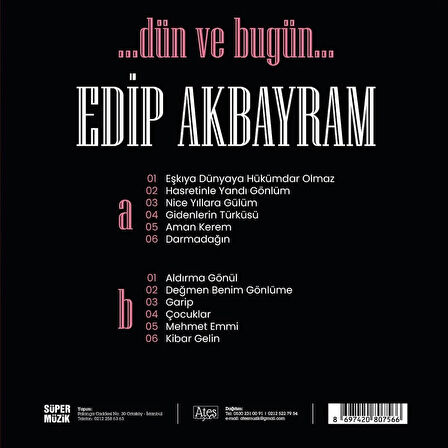 Edip Akbayram - Dün ve Bugün (Plak)