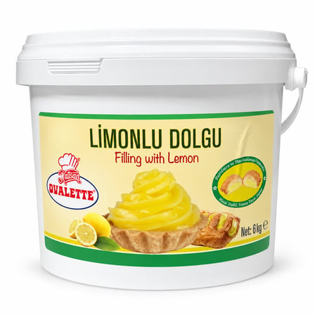 Ovalette Süsleme ve Kaplama İçin Limonlu Bitkisel Dolgu 6 kg