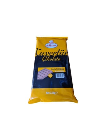 Ovalette Kuvertür Sütlü Çikolata 2,5 Kg