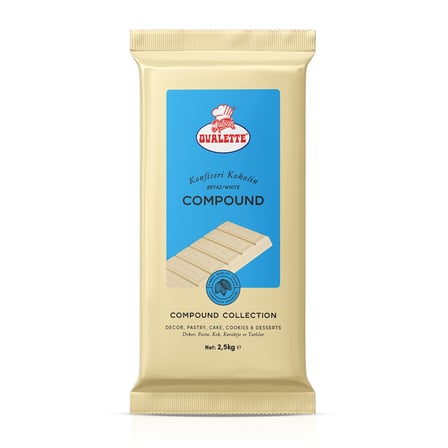 Ovalette Beyaz Konfiseri Kokolin (Eko) 2,5 kg