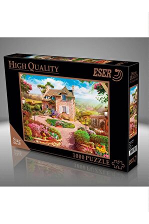 Puzzle 1000 Parça 68x48 Cm Toskana Vadisi