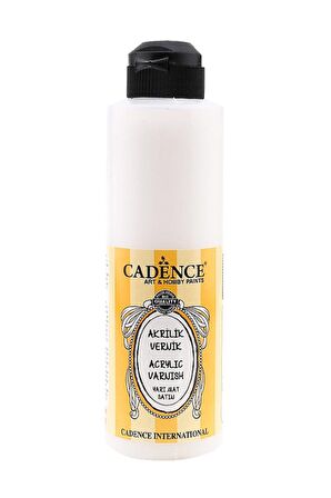 Su Bazlı Yarı Mat Vernik 250 ml.