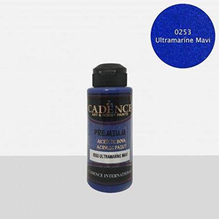 120ML(cc) 0253 Ultra Marine Mavi