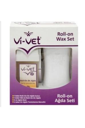 Vivet Kartuş Ağda Makinesi + Vivet Rollon Ağda
