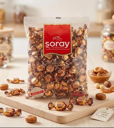 Şoray Kahve Aromalı Sert Şeker 960 gr 
