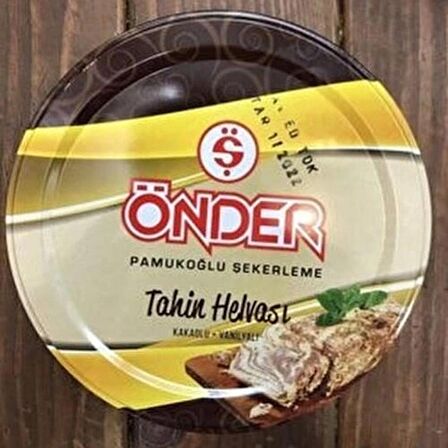 Önder Tahin Helvası 840 Gr Teneke