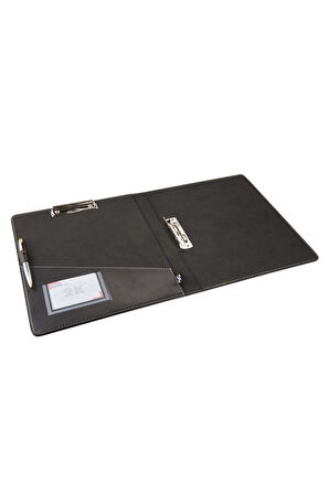 Evrak Sunum Tanıtım Firma Klasörü Sekreterlik A4 250 Yaprak Kapasiteli Ring Binder File Vegan 26,5x32 cm