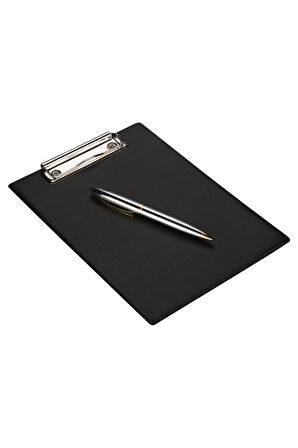 Kapaksız Sekreterlik A5 Pvc 100 Yaprak Kapasiteli Clip Board 17,5x24 cm