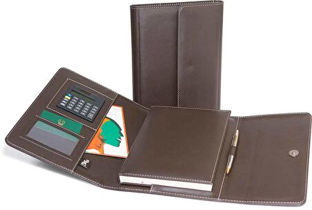 2K ORG.DİPLOMAT 17X24 S. DERİ KAHVE KAR.4511